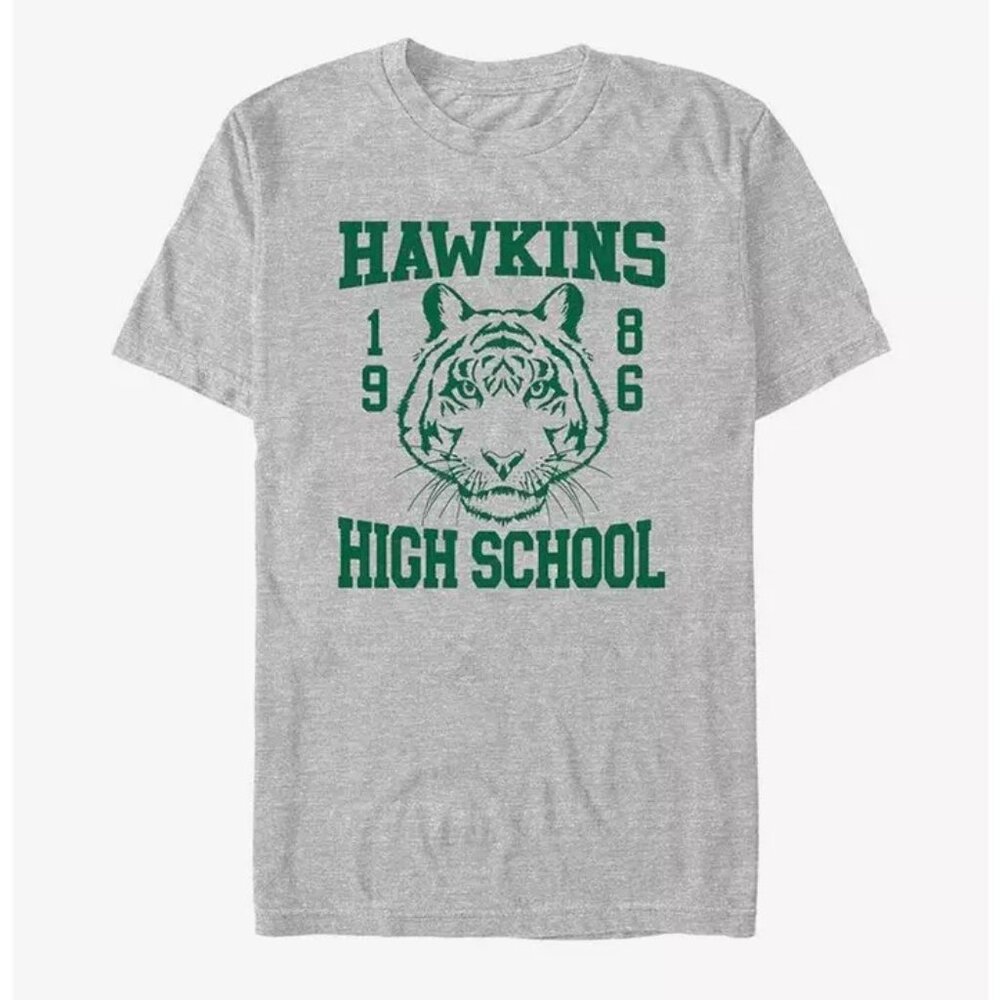 STRANGER THINGS HAWKINS HIGH SCHOOL 1986 T-SHIRT SIZE LARGE